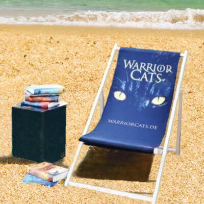 Warrior Cats Liegestuhl Sommer Strand